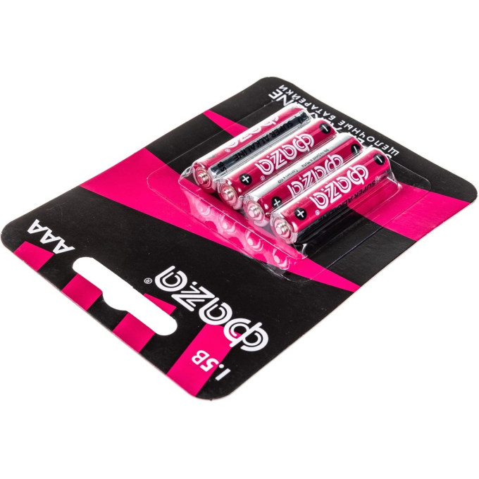 Алкалиновые элементы питания JAZZWAY ФАZА LR03 Super Alkaline BL-4 5000254